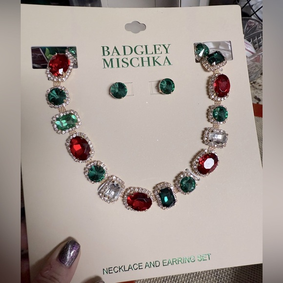 Badgley Mischka Holiday Necklace - Picture 2 of 3